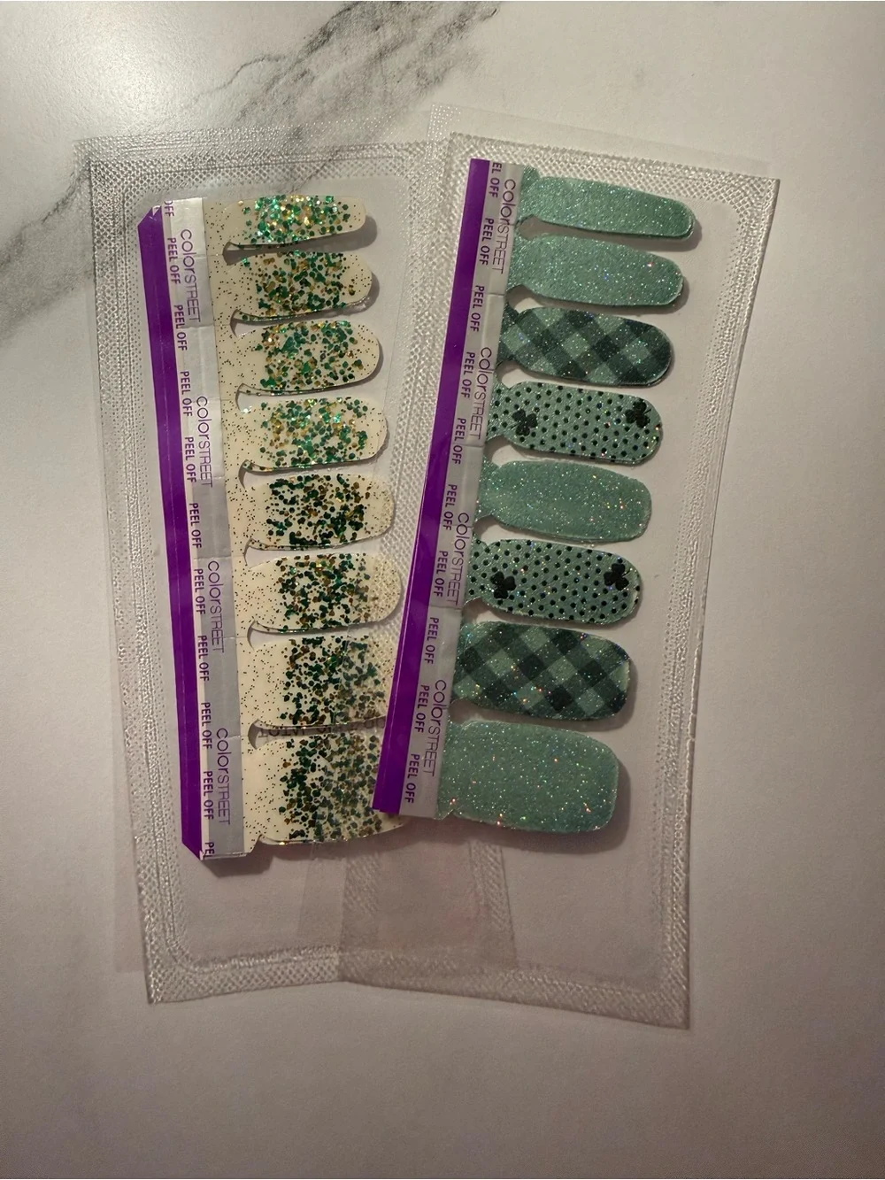 Color Street St. Patrick’s Day Set - Lot of 2